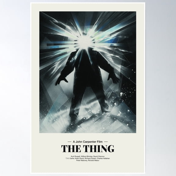 The Thing Poster Wall Art, Modern Wall Decor, 8x12 UNFRAMED