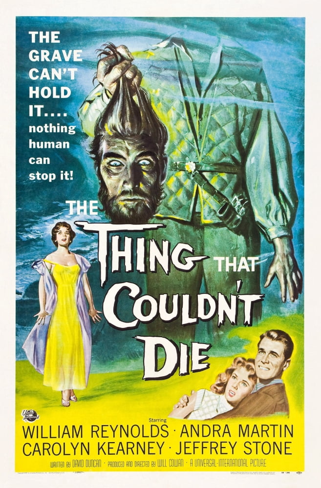 The Thing That CouldnT Die Canvas Art - (11 x 17)