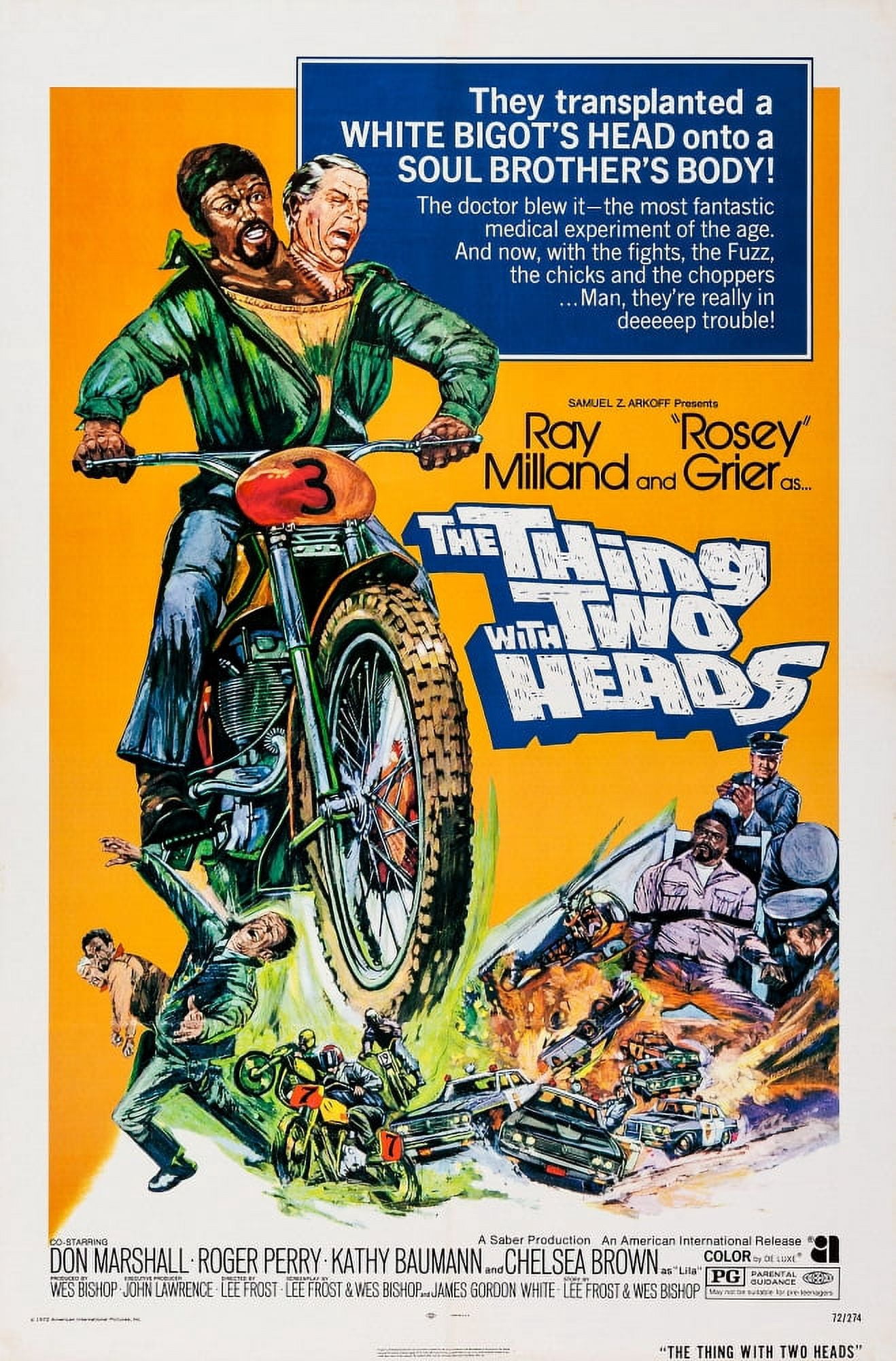 The Thing With Two Heads U Canvas Art - (24 x 36)