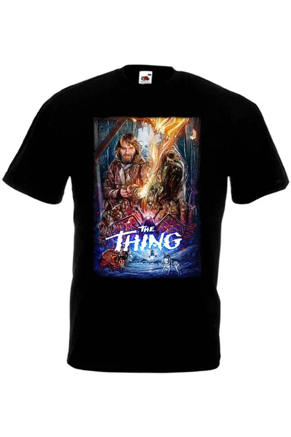 The Thing v.7 T shirt black movie poster all sizes S-5XL