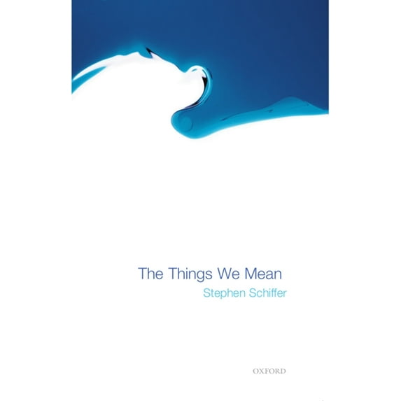 The Things We Mean, (Paperback)