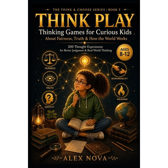 The Think & Choose Think Play: Thinking Games for Curious Kids About Fairness, Truth and How the World Works, Book 5, (Paperback)