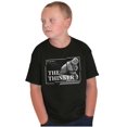 thumbnail image 1 of The Thinker Le Penseur Sculpture Crewneck T Shirts Boy Girl Teen Brisco Brands S, 1 of 5