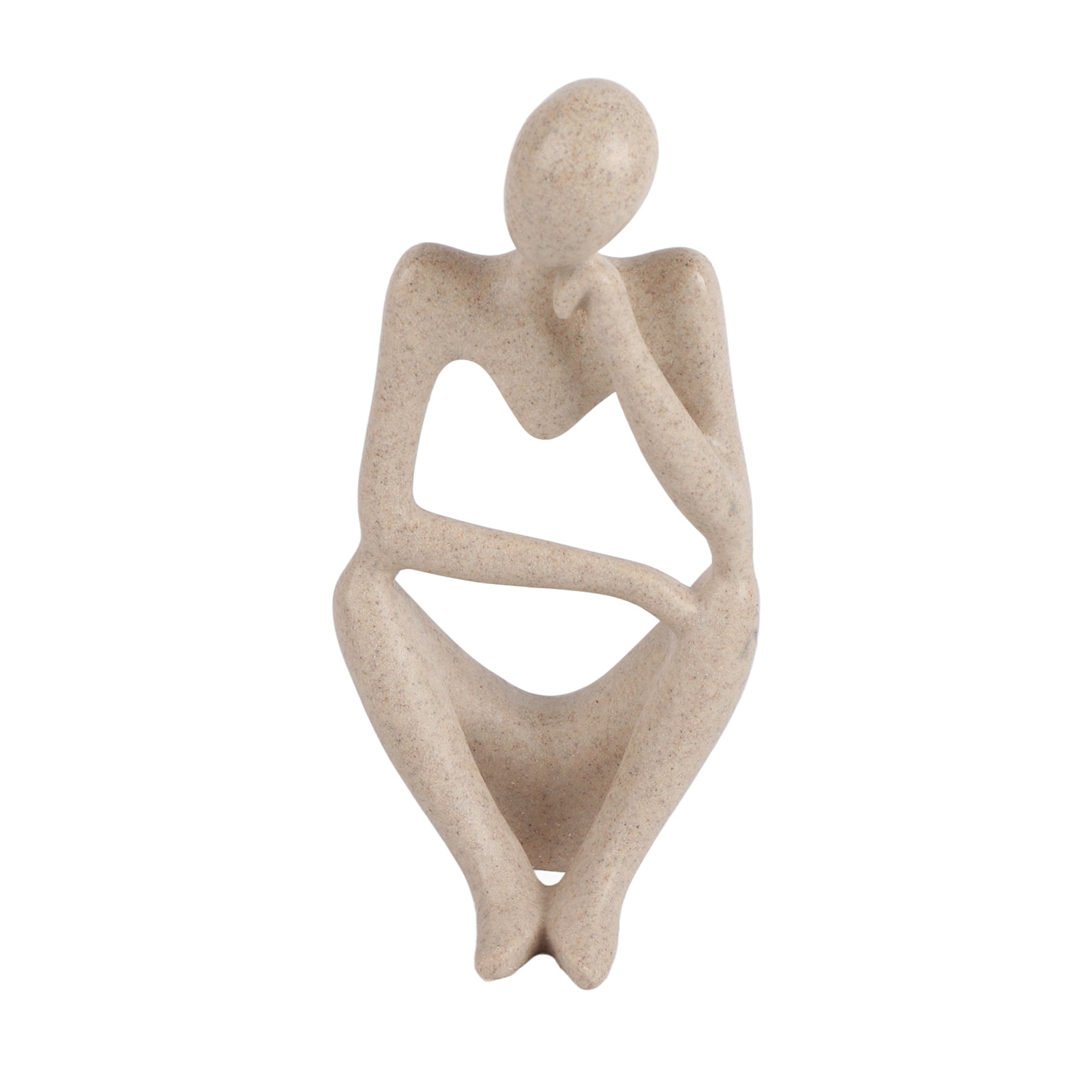The Thinker Statue, Resin Abstract Character Figurines Thinker, Home ...