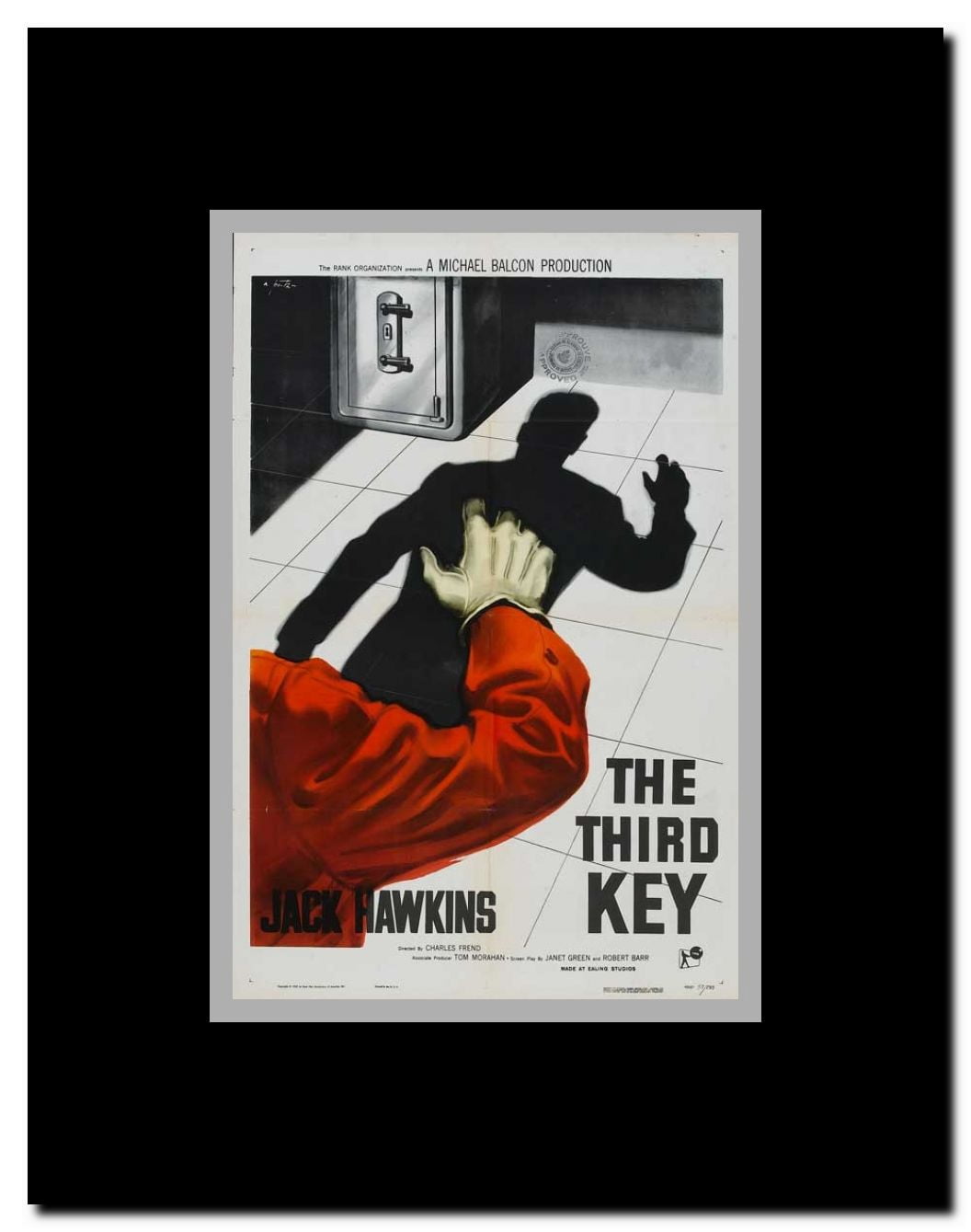 The Third Key Framed Movie Poster