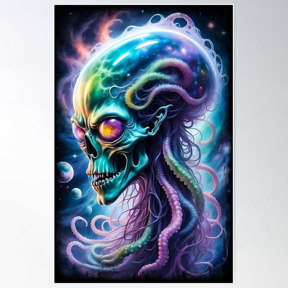 The Third Kind Poster Wall Art, Modern Wall Decor For Living Room Bedroom, 12x18 UNFRAMED