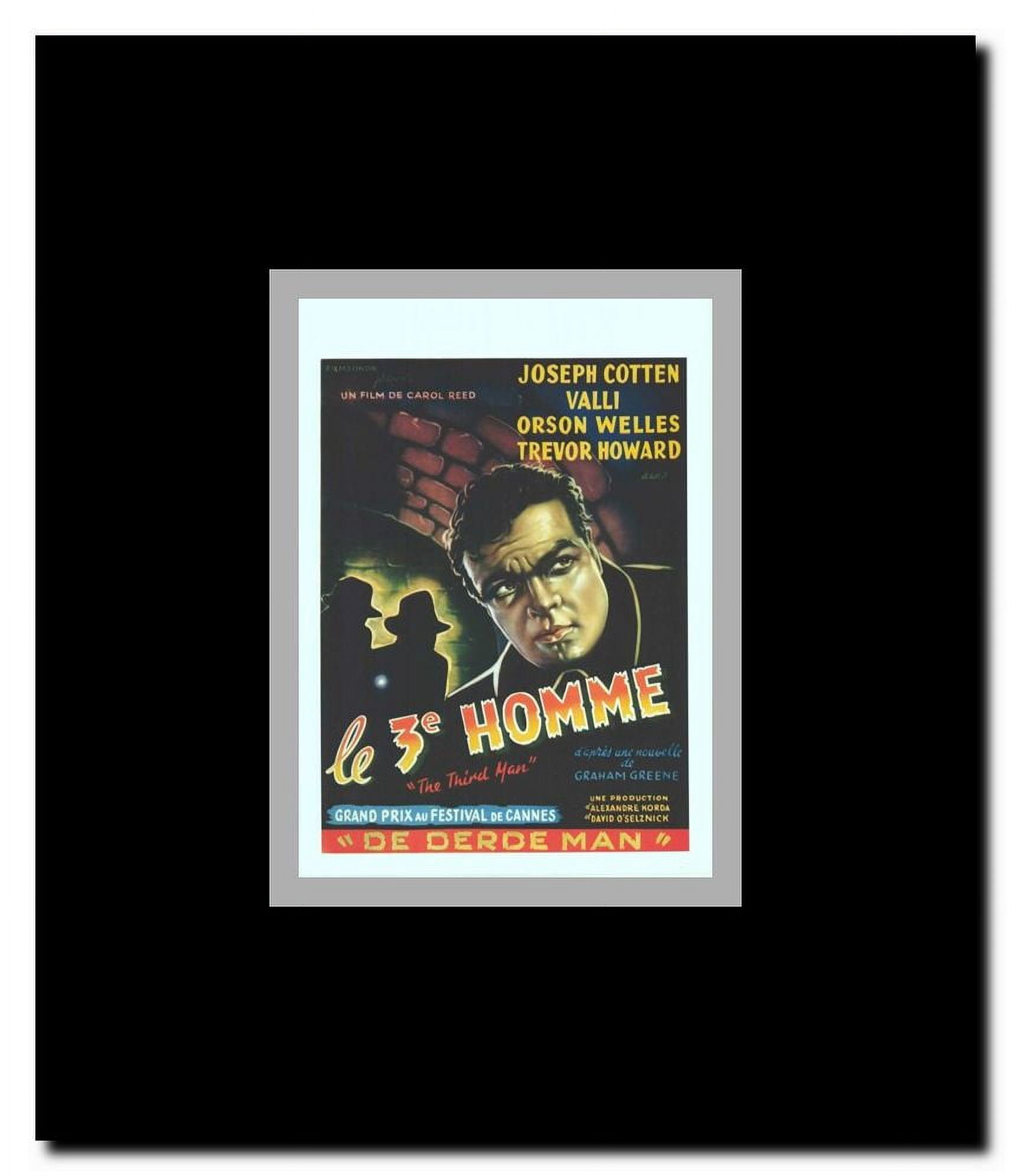 The Third Man Framed Movie Poster