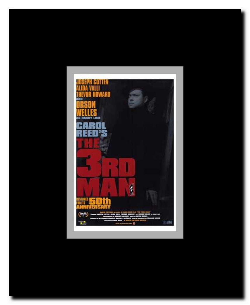 The Third Man Framed Movie Poster