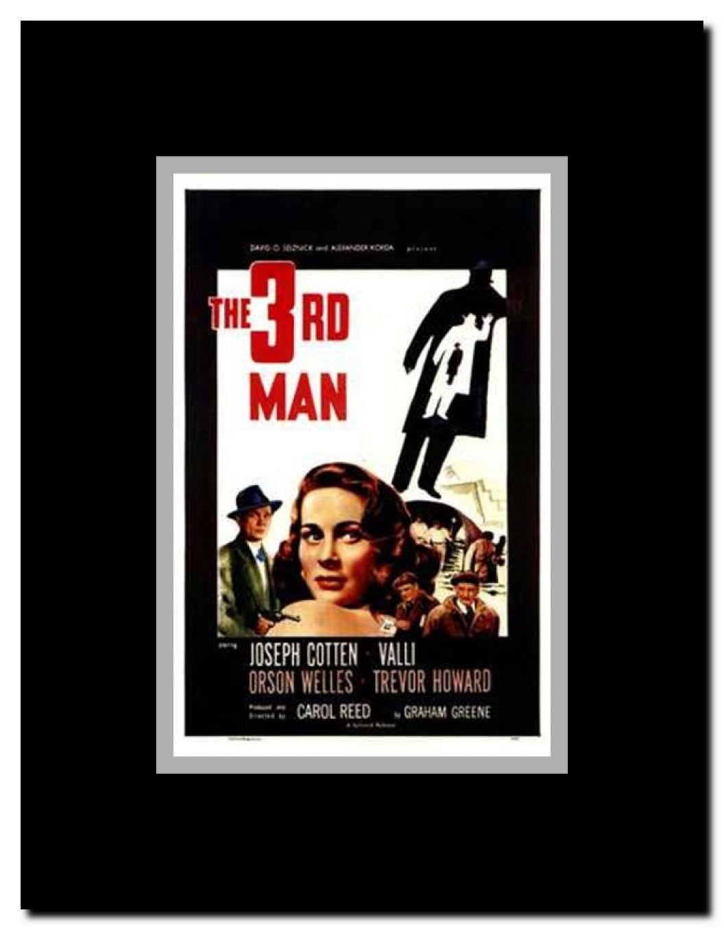 The Third Man Framed Movie Poster