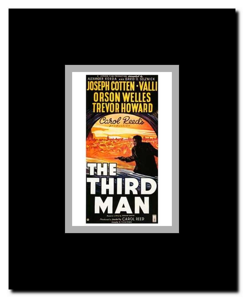 The Third Man Framed Movie Poster