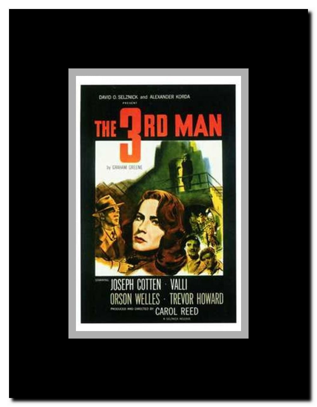 The Third Man Framed Movie Poster