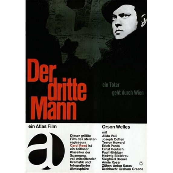 The Third Man Movie Poster (11 x 17)