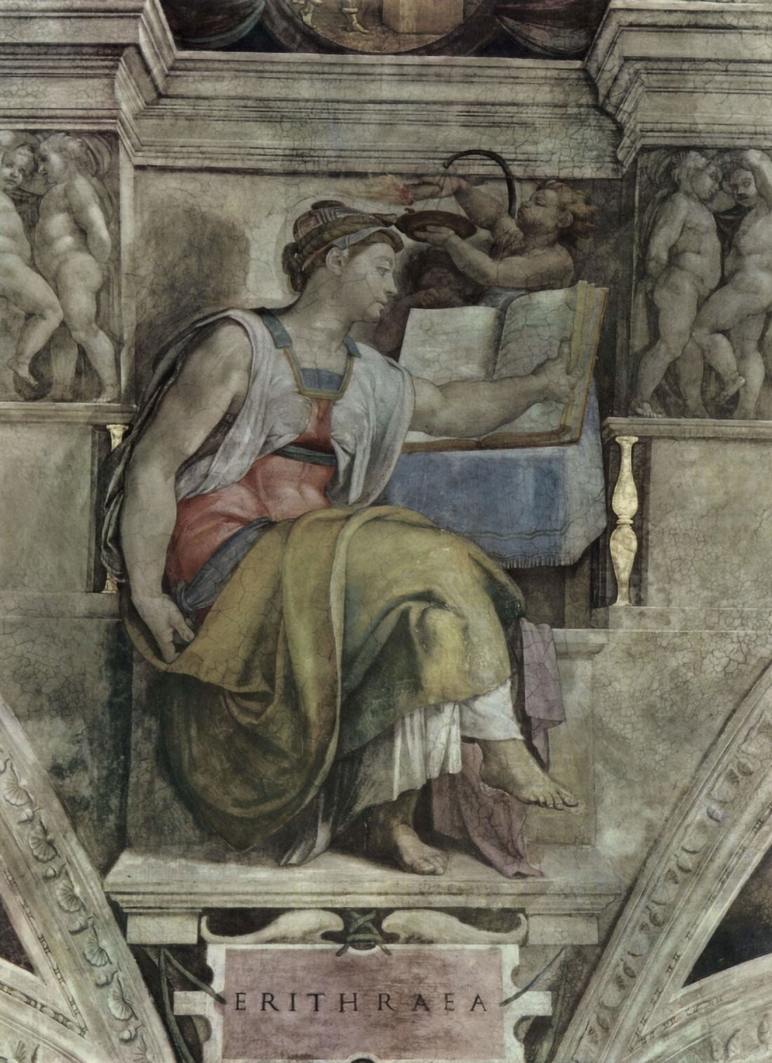 The Third Yok Canvas Art - Michelangelo Buonarroti (24 x 36)