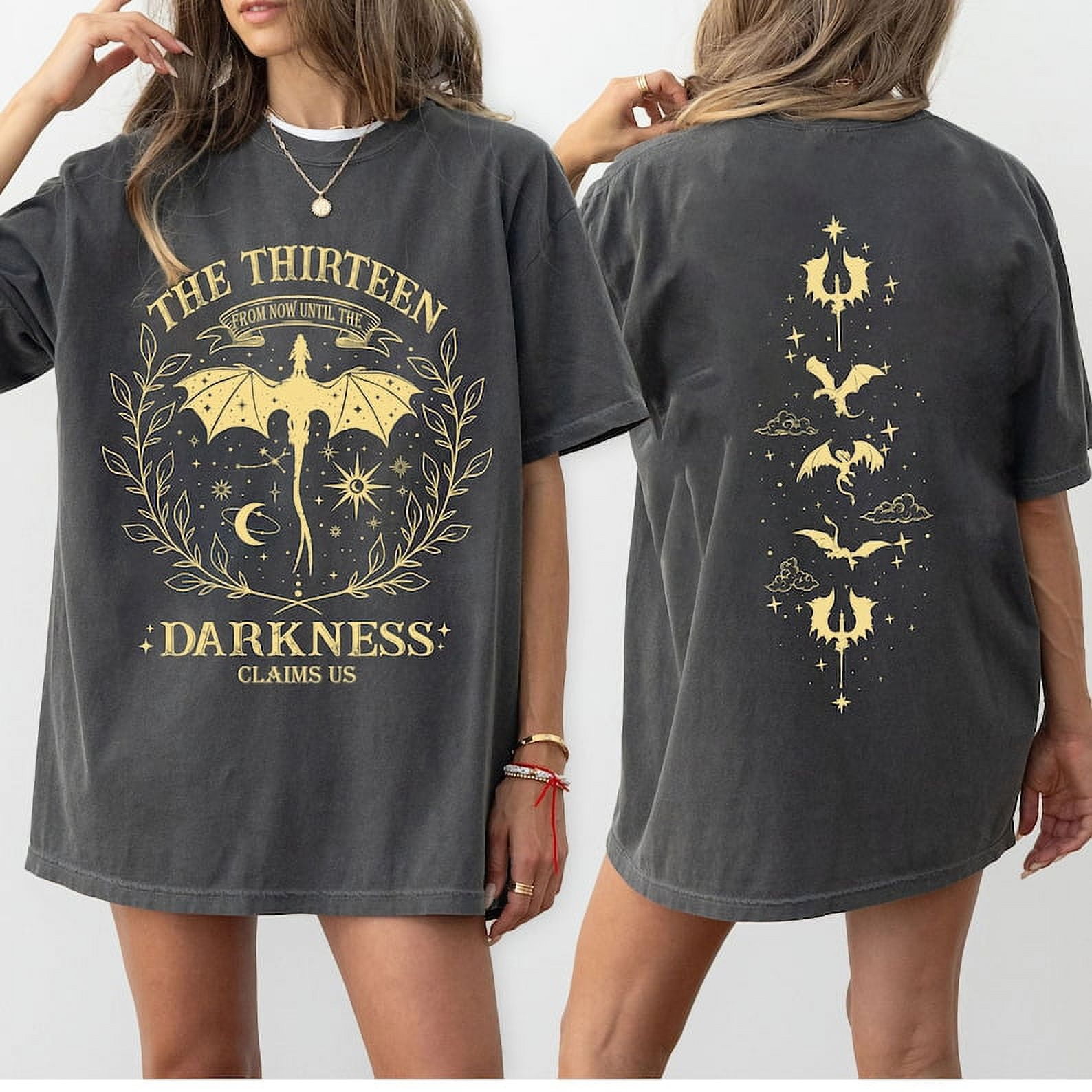 THRONE OF GLASS Sweatshirt - Besticktes Buch Liebhaber Shirt Tog Merch