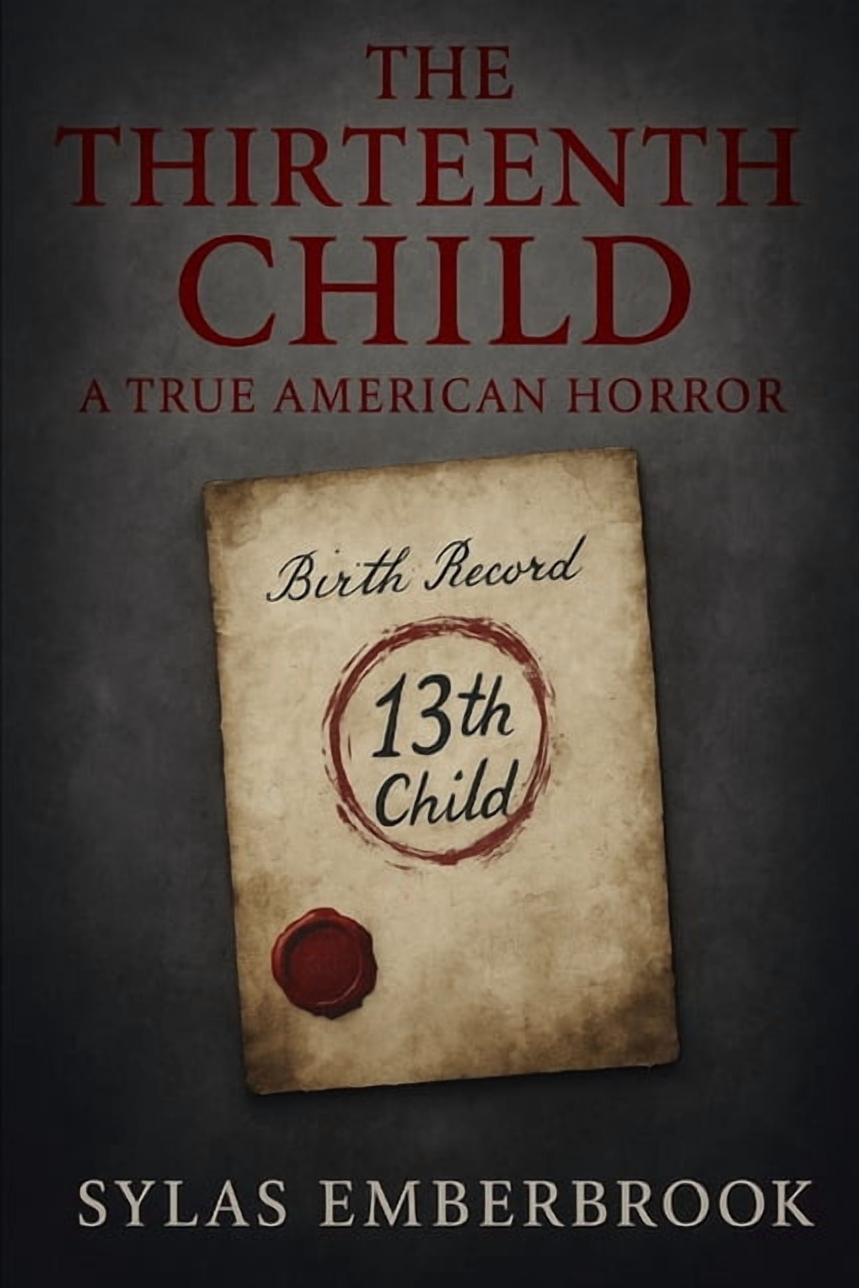 The Thirteenth Child: A True American Horror, (Paperback)