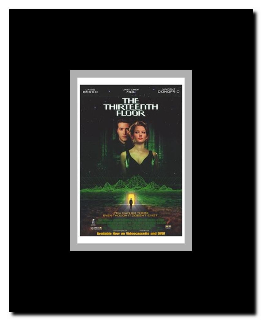 The Thirteenth Floor Framed Movie Poster