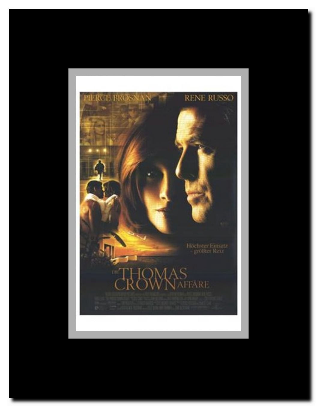 The Thomas Crown Affair Framed Movie Poster
