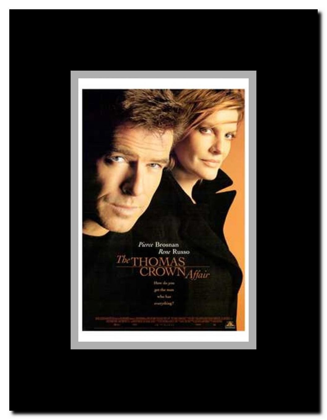The Thomas Crown Affair Framed Movie Poster
