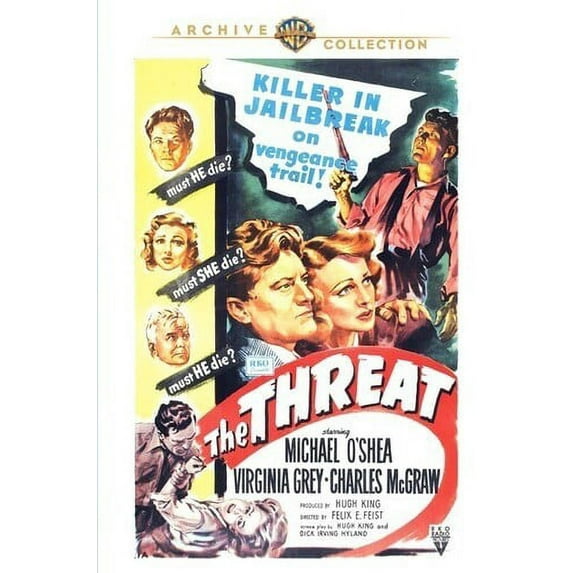 The Threat (DVD), Warner Archives, Mystery & Suspense
