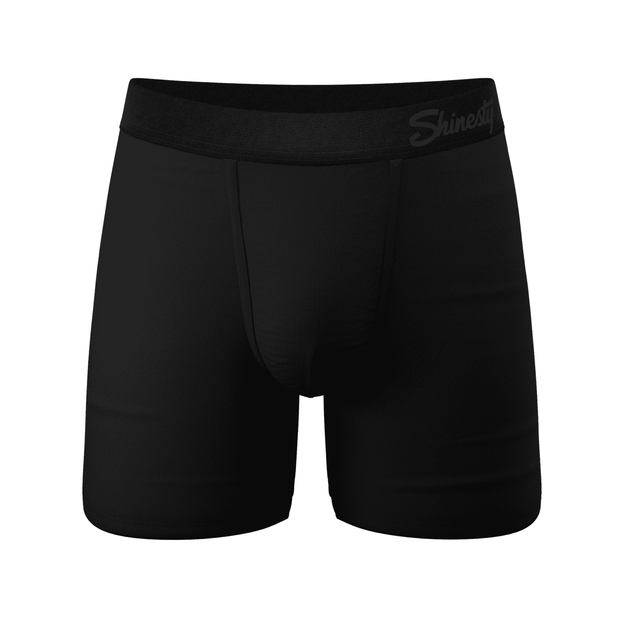 The Threat Level Midnight - Shinesty Black Ball Hammock Pouch Underwear 4X