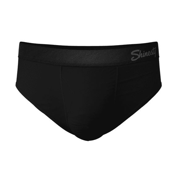 The Threat Level Midnight - Shinesty Black Ball Hammock Pouch Underwear Briefs  Large