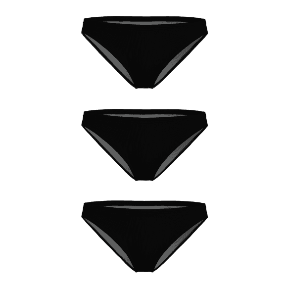 The Threat Level Midnight - Shinesty Black Bikini Underwear 3 Pack  XL