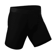 The Threat Level Midnight - Shinesty Black Ball Hammock Boxer - Long Leg  Large