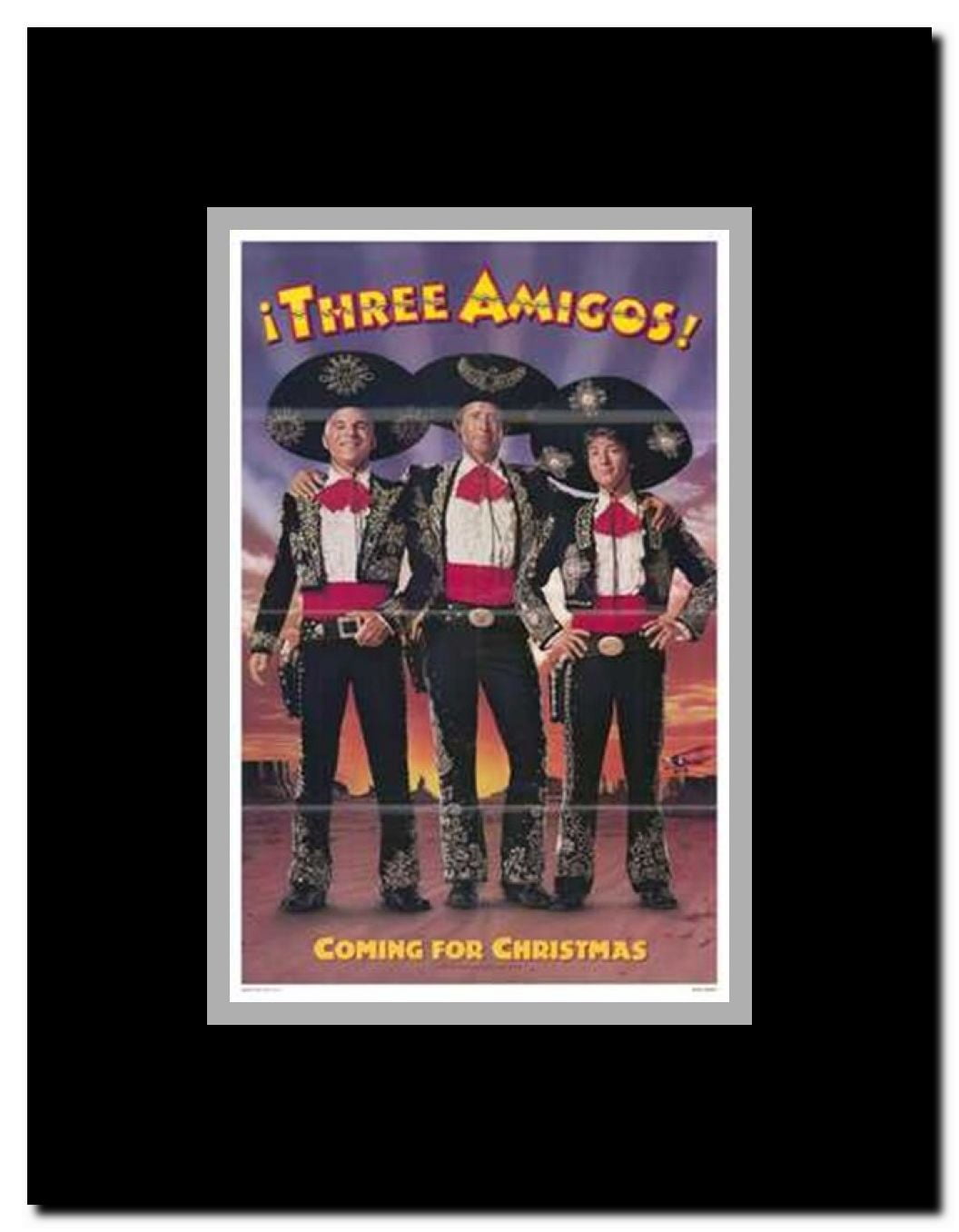 The Three Amigos Framed Movie Poster