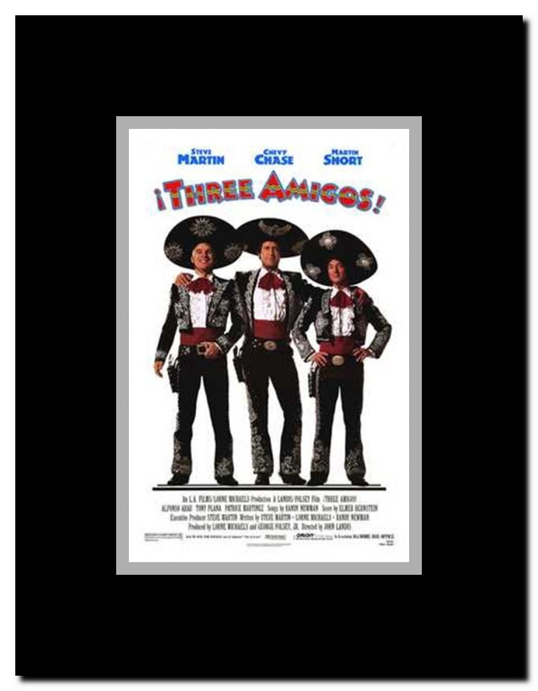 The Three Amigos Framed Movie Poster