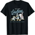 thumbnail image 1 of The Three Caballeros Retro Donald Duck DTG Print Unisex T-Shirt,Black Color,Size 4XL, 1 of 5