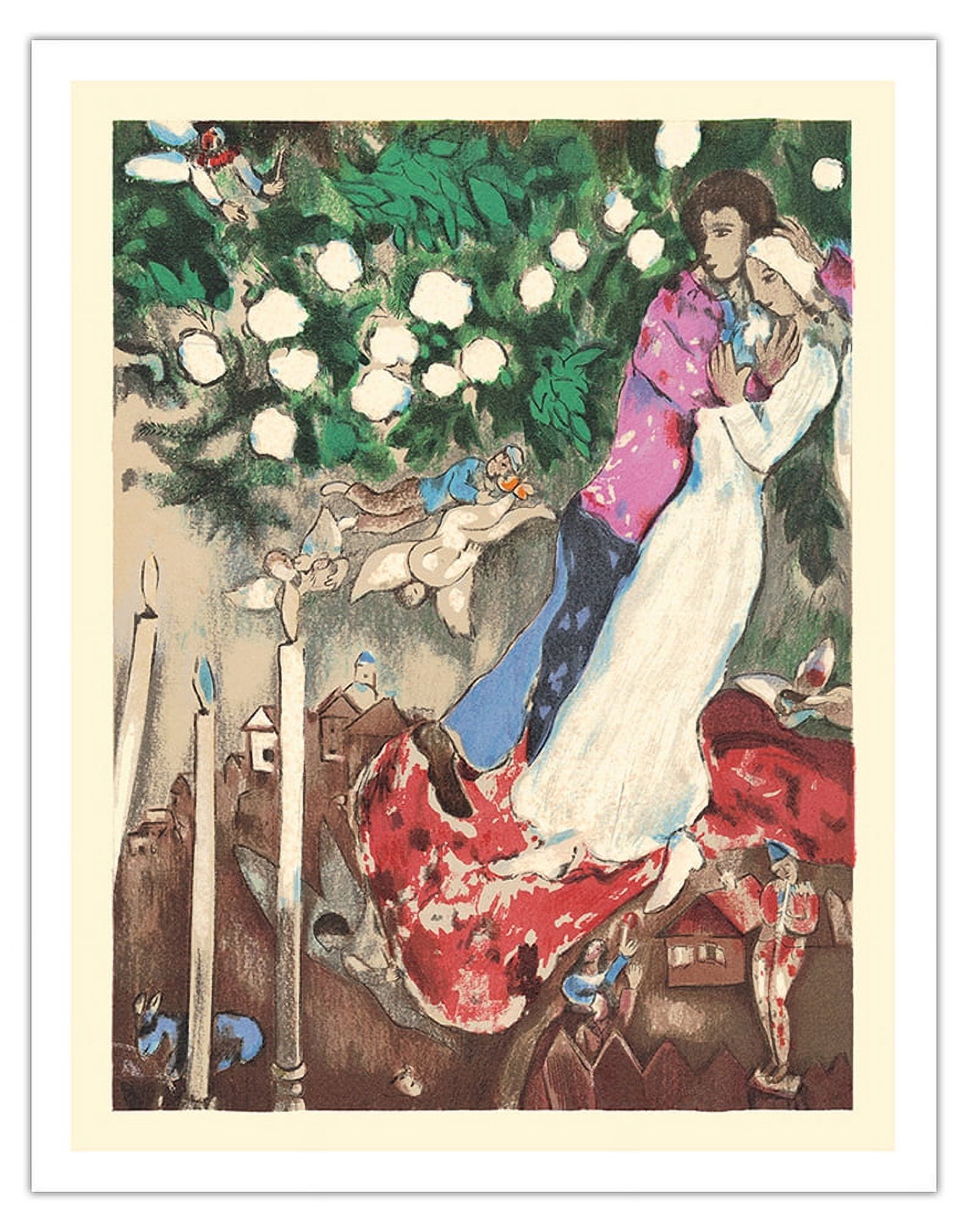 Marc Chagall 版画「燭台」 Marc Chagall 版画「燭台」 Marc Chagall - The Candlestick