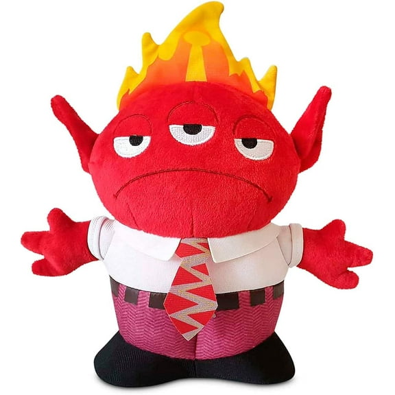 The Three-Eyed boy Turned into a Strawberry Bear, Hudi, a Boutique Toy Story, Alien Remix Plush Toy Anger 8.7 inches