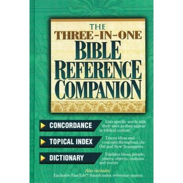 Pre-Owned The Three-In-One Bible Reference Companion: Super Value Edition (Hardcover) 0785209735 9780785209737