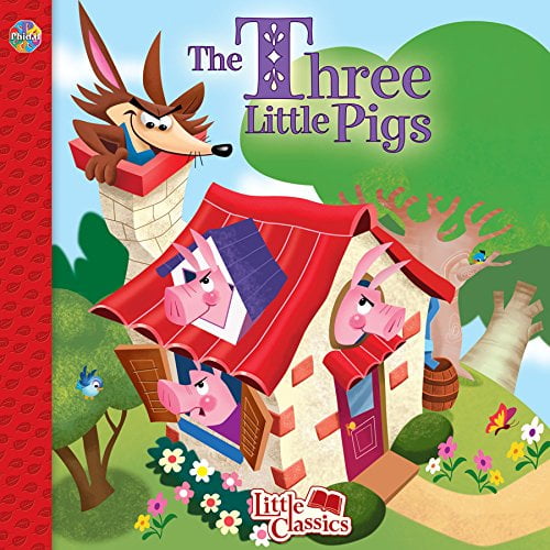 Pre-Owned Phidal The Three Little Pigs Little Classics - Stories for kids, 24-page storybook (Paperback) 2764321899 9782764321898