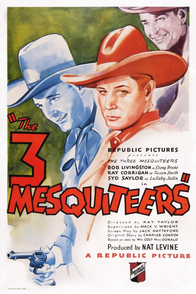 The Three Mesquiteers U Canvas Art - (24 x 36)