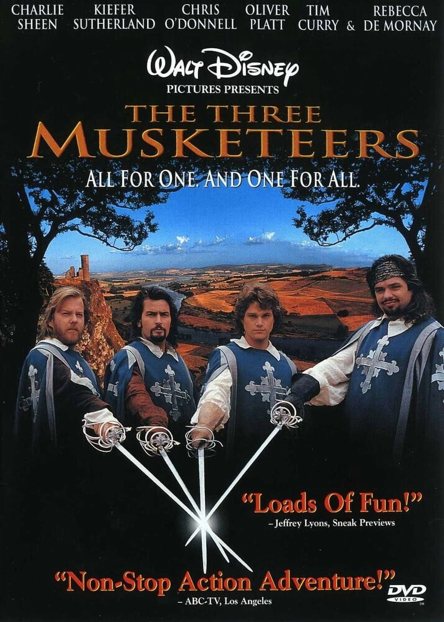 Walt Disney Video: The Three Musketeers - Action & Adventure DVD