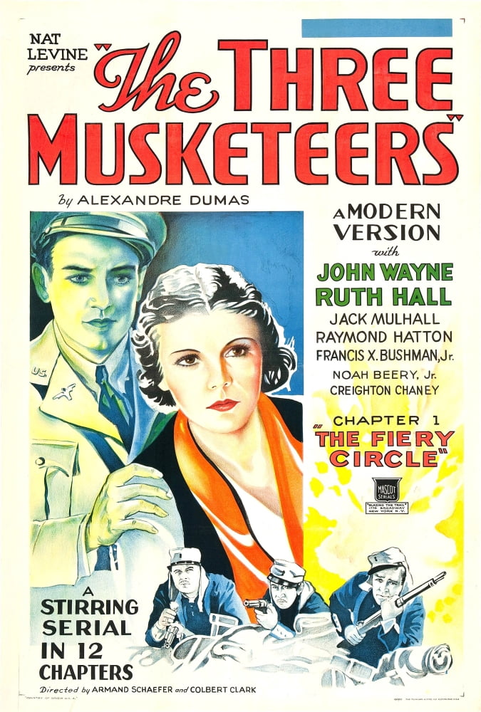 The Three Musketeers U Canvas Art -  (24 x 36)