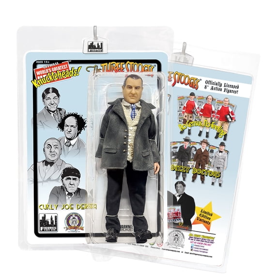 The Three Stooges 8 Inch Action Figures Series: Curly Joe Derita
