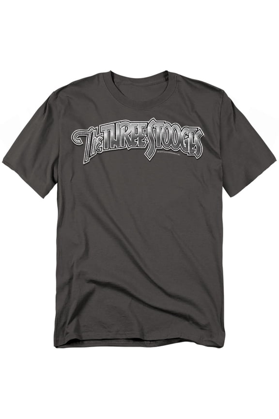 Metallic Logo Mens Short Sleeve Shirt
