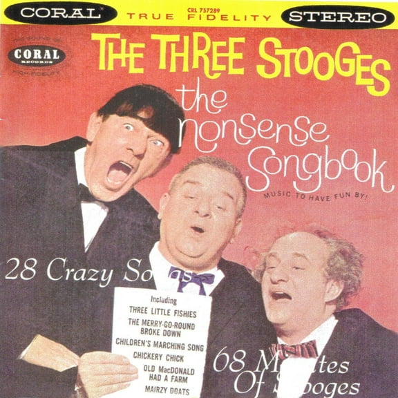The Three Stooges - Nonsnse Songbook: Music To Have Fun By - Music & Performance - CD