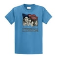 thumbnail image 1 of The Three Stooges Short Sleeve T-shirt Rushmorons American Legends Mount Rushmore Morons 3 Curly Moe Larry Tee Shirt-Carolina-XXL, 1 of 4