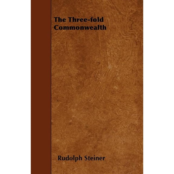 The Three-fold Commonwealth, (Paperback)