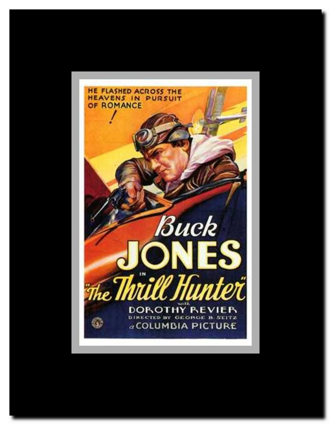 The Thrill Hunter Framed Movie Poster