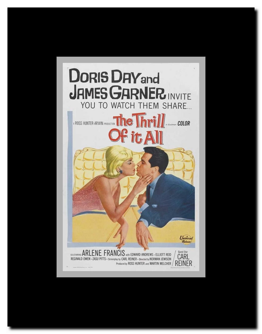 The Thrill of It All! Framed Movie Poster