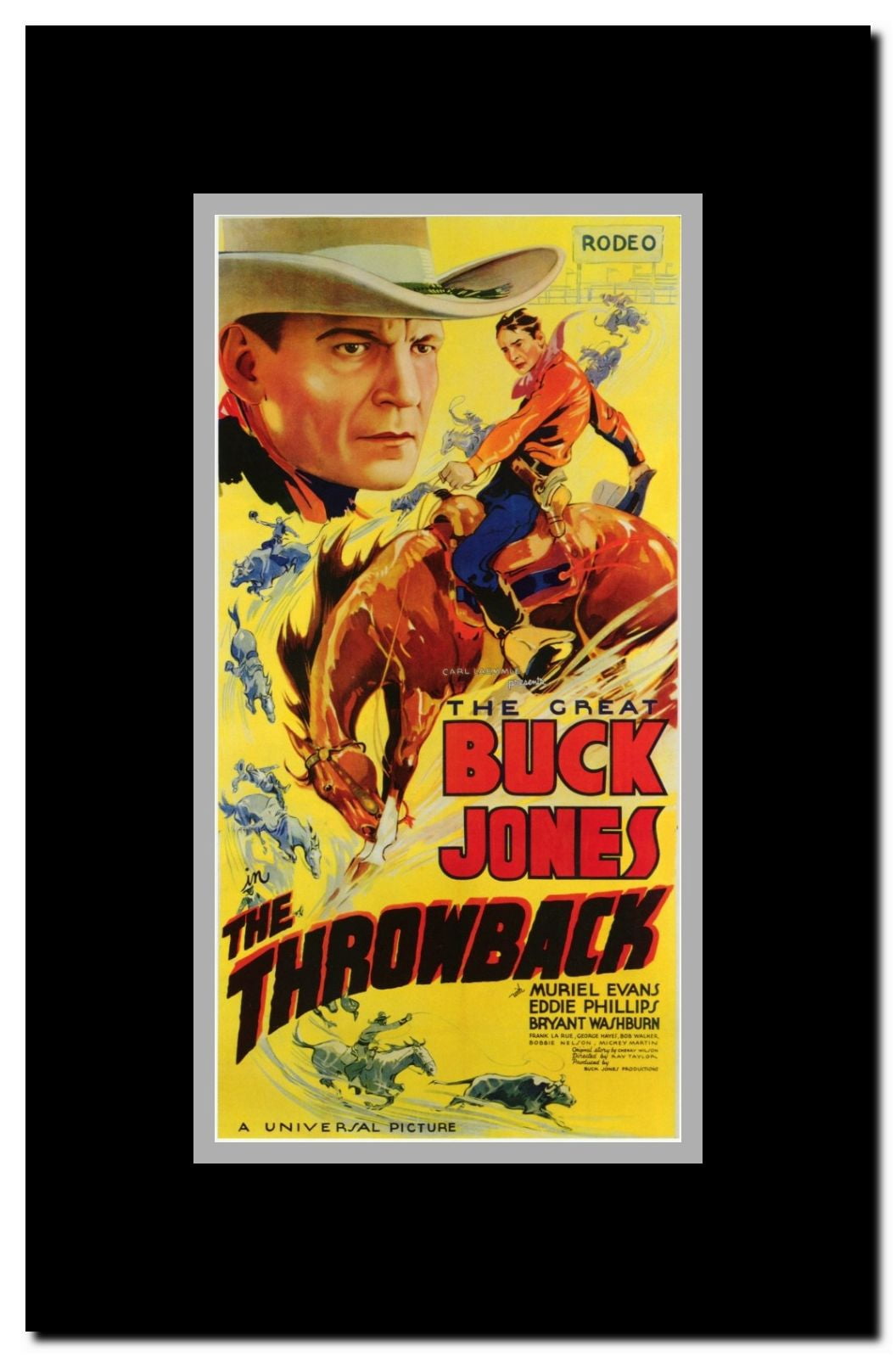 The Throwback Framed Movie Poster