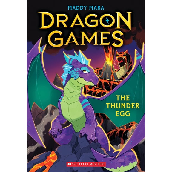 Pre-Owned The Thunder Egg (Dragon Games #1) (Paperback) 1338851942 9781338851946