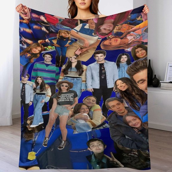 The Thundermans Blanket Super Soft Cozy Warm Plush Throw Blanket for Boys Girls Kids, Lightweight Fuzzy Flannel Blankets for Couch Sofa Bed Travel Camping Gifts 80"x60"