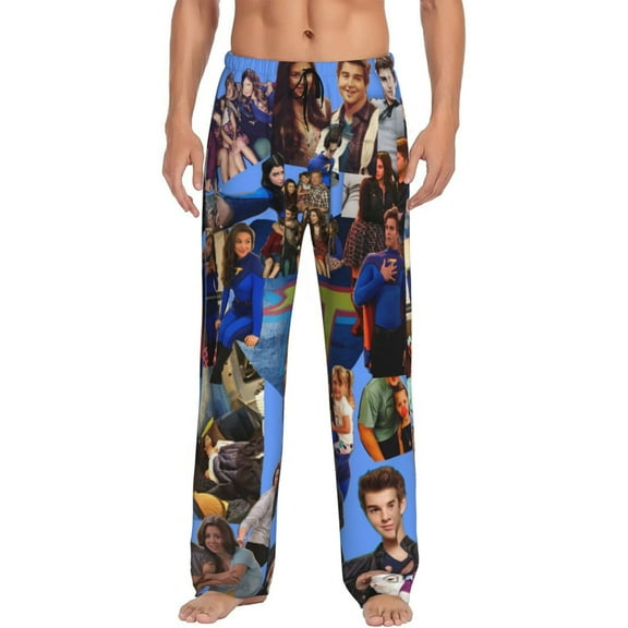 The Thundermans Mens Pajama Pants Ultra Soft Comfy Lounge Sleep Pants Print Loose Casual Bottoms Loungewear