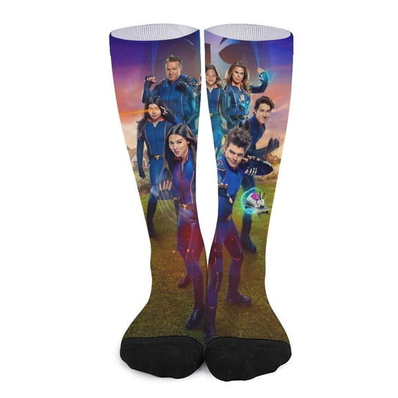 The Thundermans Return Fashion Socks Warm Elastic Knitted Crew Calf Socks Gift Stockings For Women Men