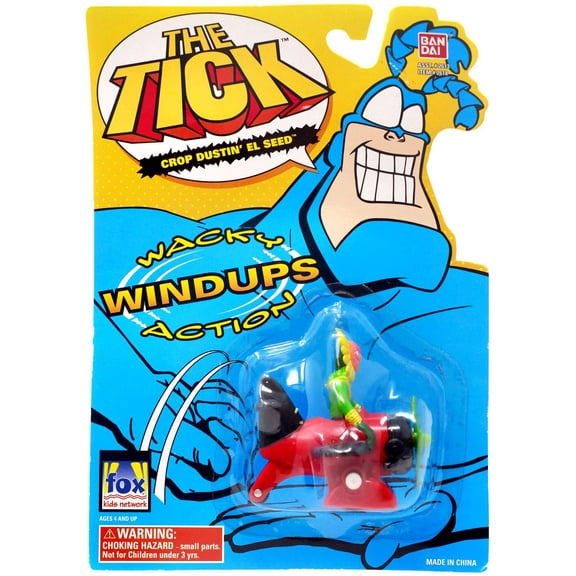 The Tick Crop Dustin El Seed Wacky Windup Action Figure